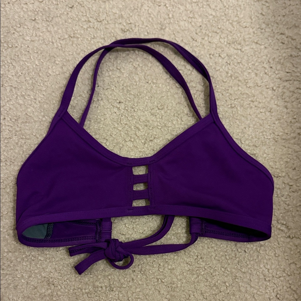 Purple Jolyn Bikini Top “Tomcat” Size S